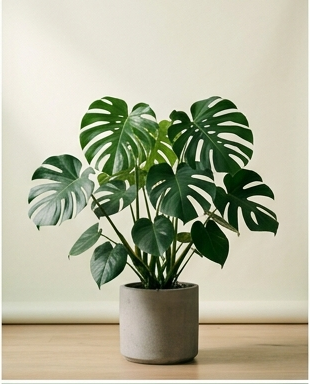 Swiss cheese plant (Monstera deliciosa)