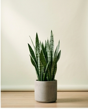 Snake plant (Dracaena trifasciata)